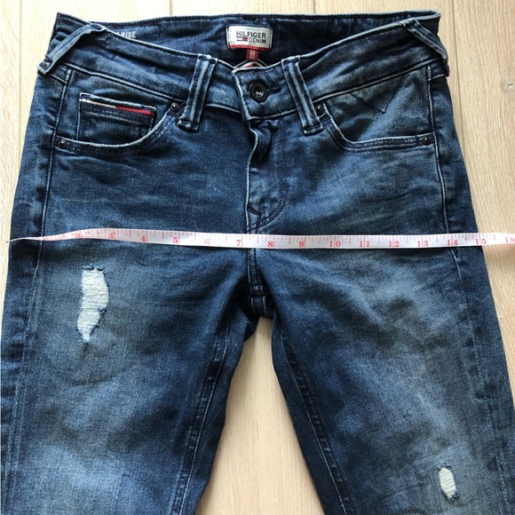 Tommy Hilfiger Denim Low Rise Skinny Jeans - Picture 9 of 12